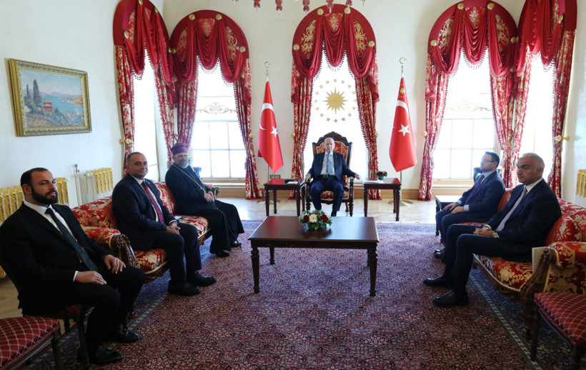 Erdoğan, Patrik Maşalyan'ı kabul etti - Resim : 1