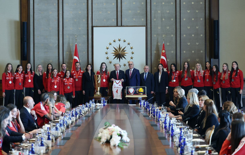 'Sultanlar', Saray'da: Tam kadro Erdoğan ziyareti - Resim: 16