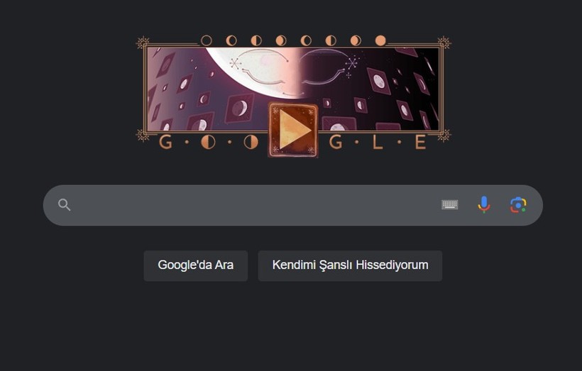 Yarım Ay'ın Yükselişi Google'da Doodle oldu - Resim : 1