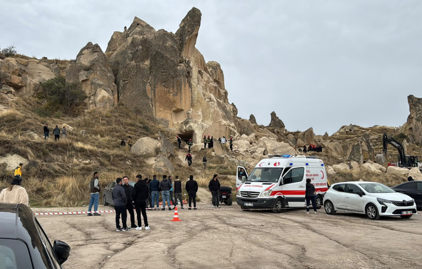 Kapadokya'da peribacası &ccedil;&ouml;kt&uuml;. &Ouml;l&uuml; ve yaralılar var - Resim : 2