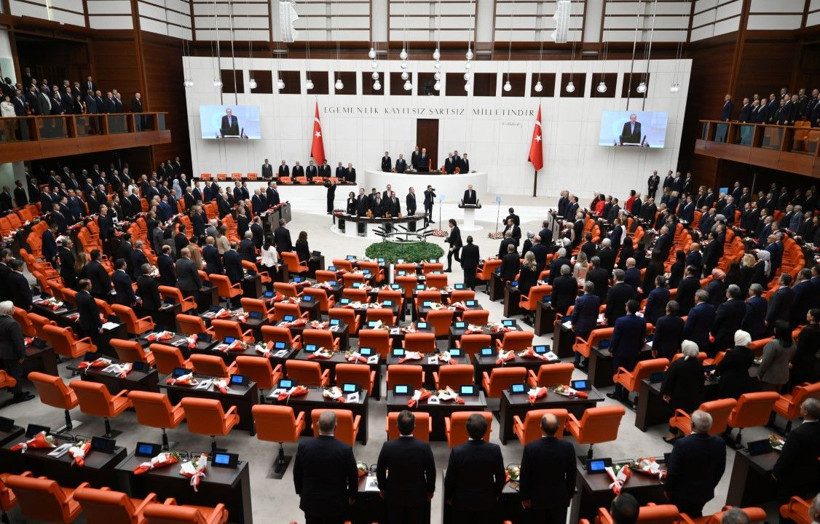 Meclis'teki resepsiyondan çarpıcı kareler - Resim: 47