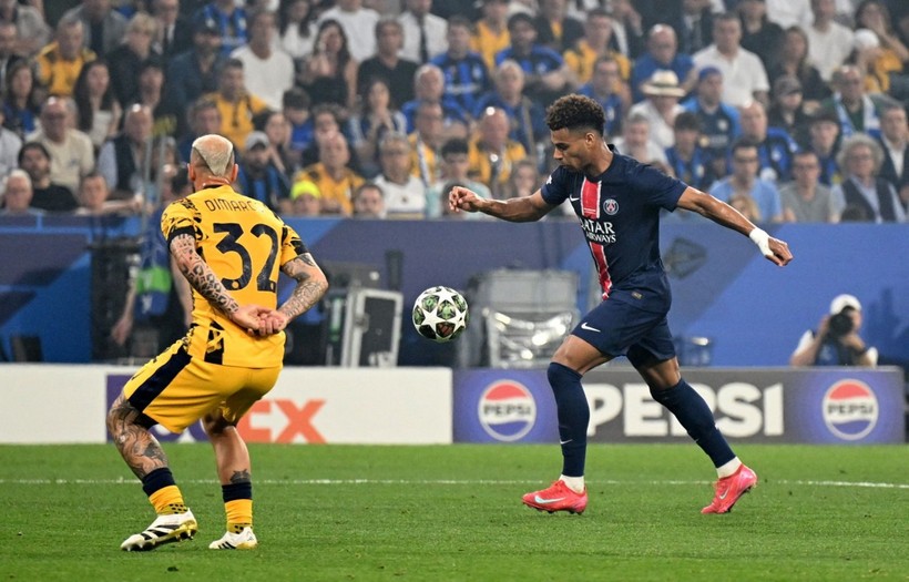 Şampiyonlar Ligi finalinde tarihi hezimet! PSG, Inter'i darmadağın etti: Doue 3 kez tarihe geçti - Resim: 7