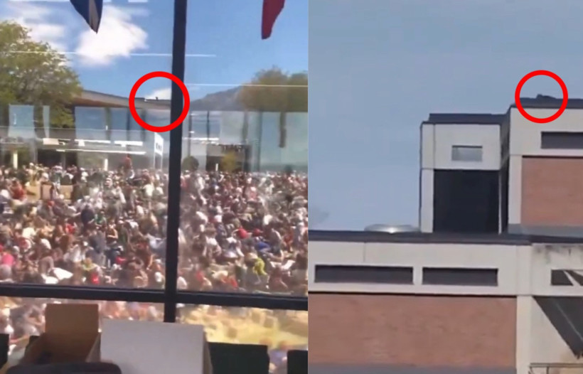 Charlie Kirk suikastı: Keskin nişancı çatıdan böyle vurmuş - Resim : 2