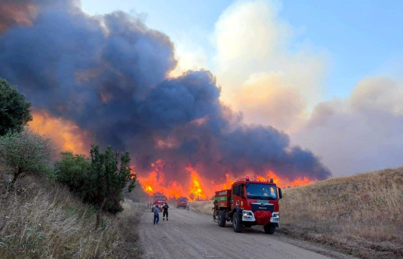 Tekirdağ yangını kontrol altında: Büyük bir afetten kurtulmuşuz - Resim: 6