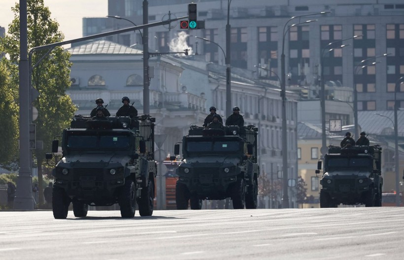 Rusya Zafer Günü'ne hazırlanıyor: Tanklar, savaş uçakları ve askerler Moskova'da - Resim: 6