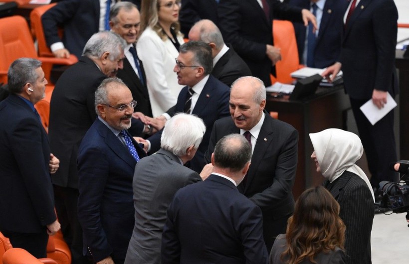 MHP lideri Bahçeli, TBMM Başkanı seçimlerinde oy kullandı - Resim: 29