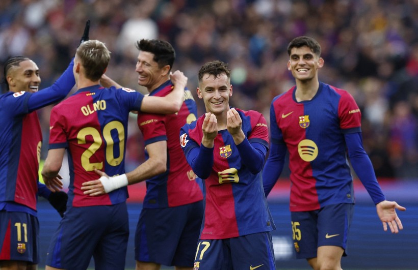 Real Sociedad 'Barça'landı! Barcelona, 4 golle liderlik koltuğuna oturdu - Resim : 2