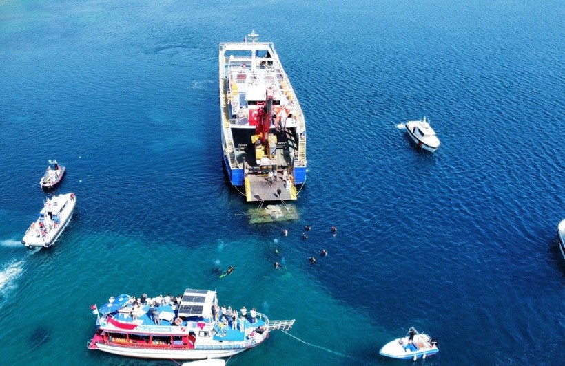 Saros Körfezi'ne tank batırıldı - Resim: 1