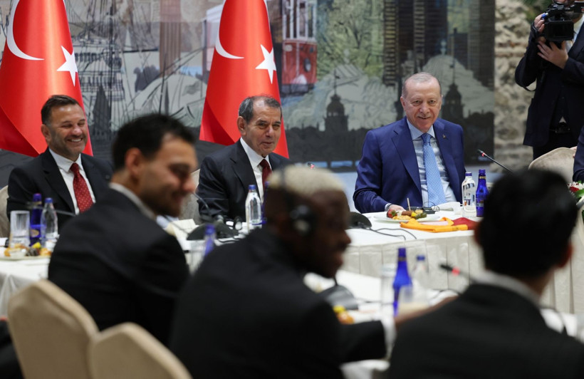 Cumhurbaşkanı Erdoğan, şampiyon Galatasaray'ı kabul etti - Resim: 6