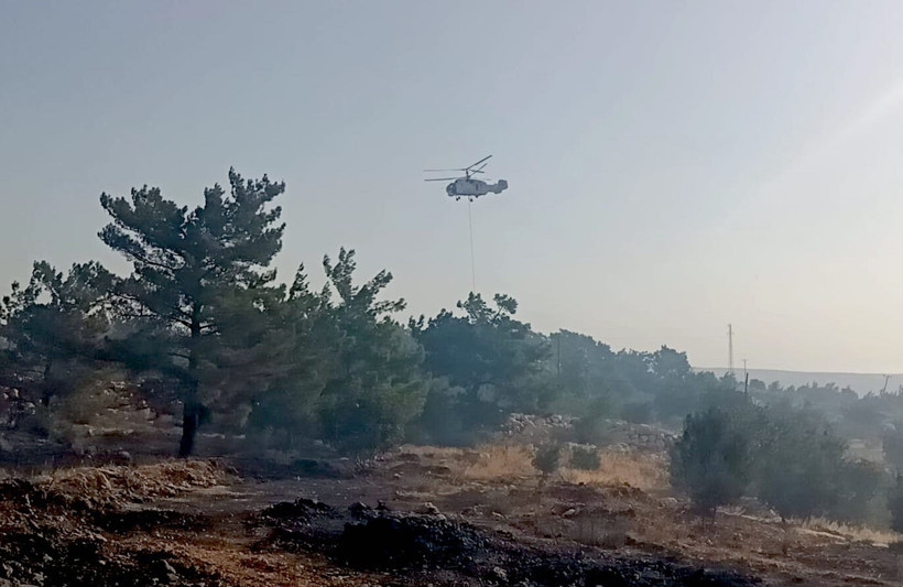 Üç ilde orman yangını - Resim : 1