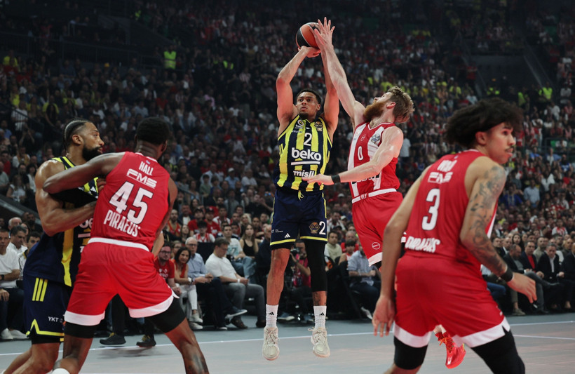 Fenerbahçe Beko, Olympiakos'a direnemedi: Final Four'da çabuk pes etti: 79-61 - Resim : 4