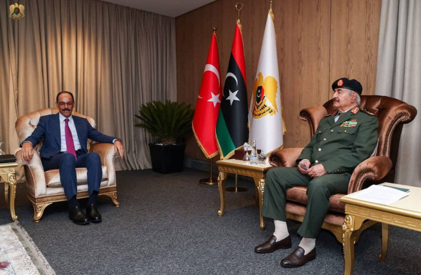 İbrahim Kalın, Halife Hafter ile görüştü - Resim : 2