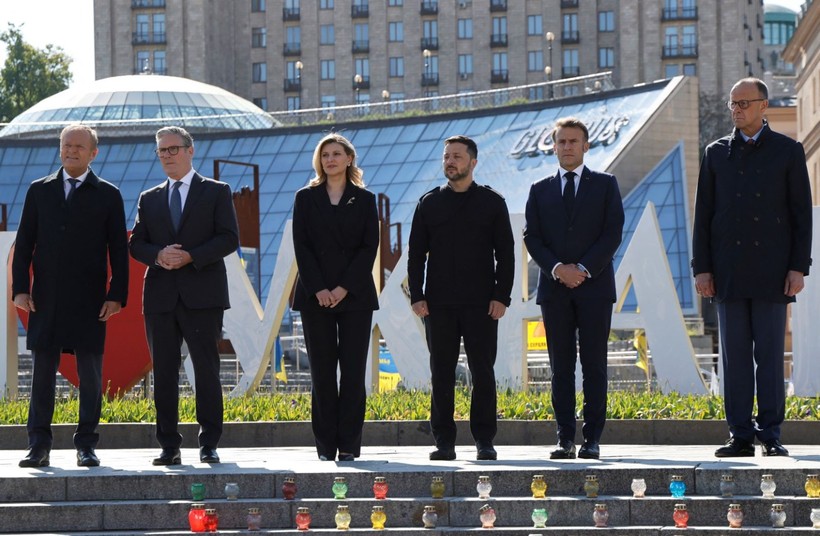 Avrupalı liderler trenle Kiev'e çıkarma yaptı - Resim: 7