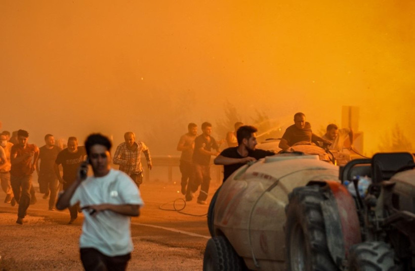 Bursa yangınından korkutan fotoğraflar - Resim: 10
