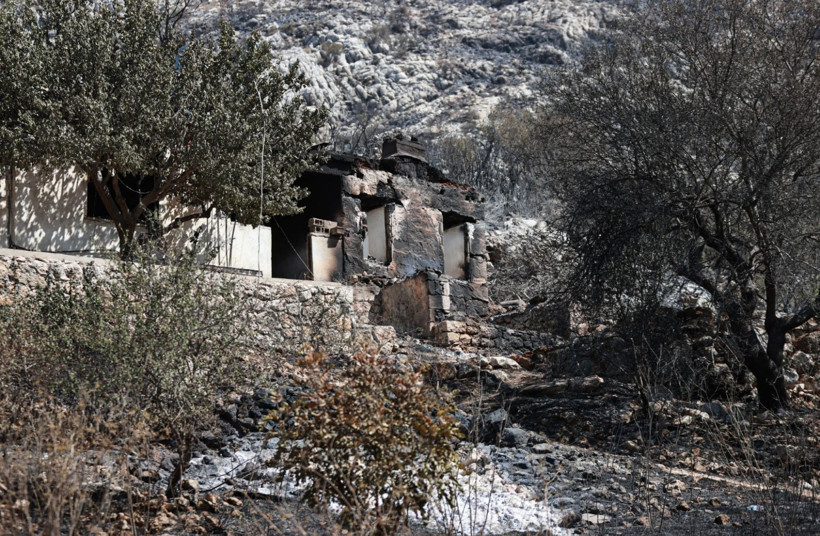 Çok acı görüntüler: Mezarlıklar da kül oldu - Resim: 5