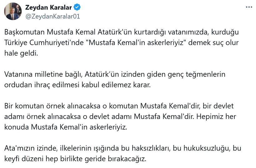 Teğmenlerin ihraç edilmesine sert tepki: 'Bu kararın hesabını soracağız' - Resim: 15