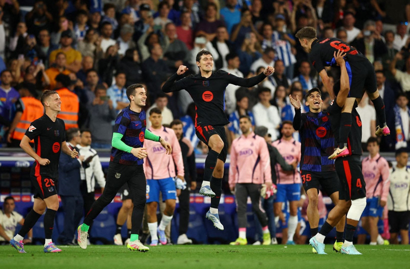 Barcelona'nın kutlamasına fıskiye engeli: Mourinho'ya da yapmışlardı! - Resim: 4