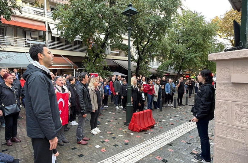Atatürk, Selanik'te doğduğu evde anıldı - Resim: 14