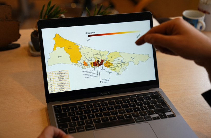 Sel haritası: İstanbul'un en riskli il&ccedil;eleri belli oldu - Resim : 1