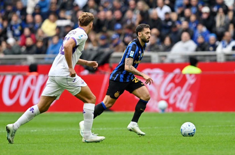 Hakan Çalhanoğlu 11'de başladı. Inter zafere 90+8'de ulaştı - Resim : 1