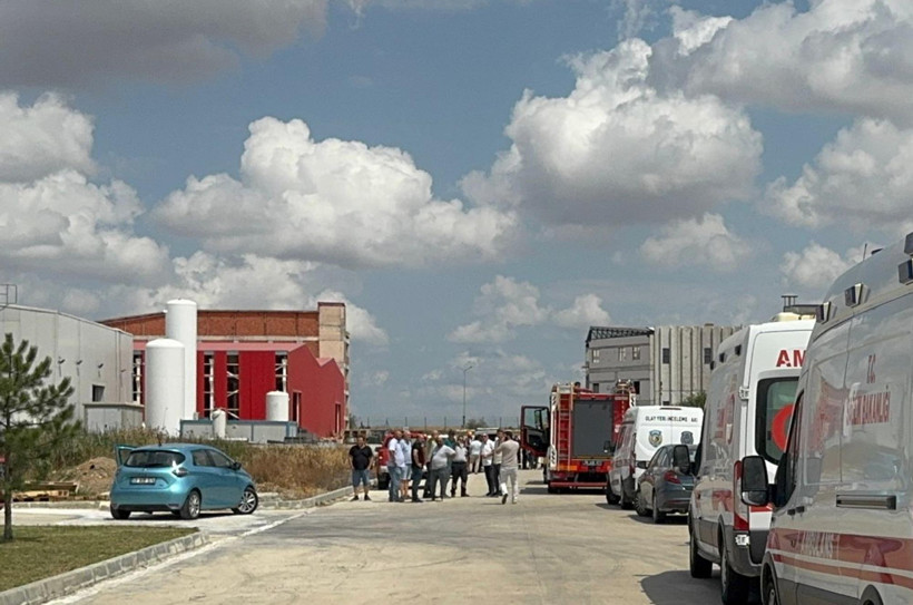 Tekirdağ'da fabrikada patlama: İşçiler can verdi - Resim : 1