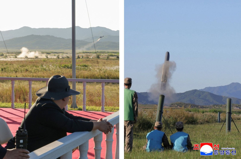 Kim Jong Un iş başında: 'Kumson' İHA'sının testini izledi - Resim: 3