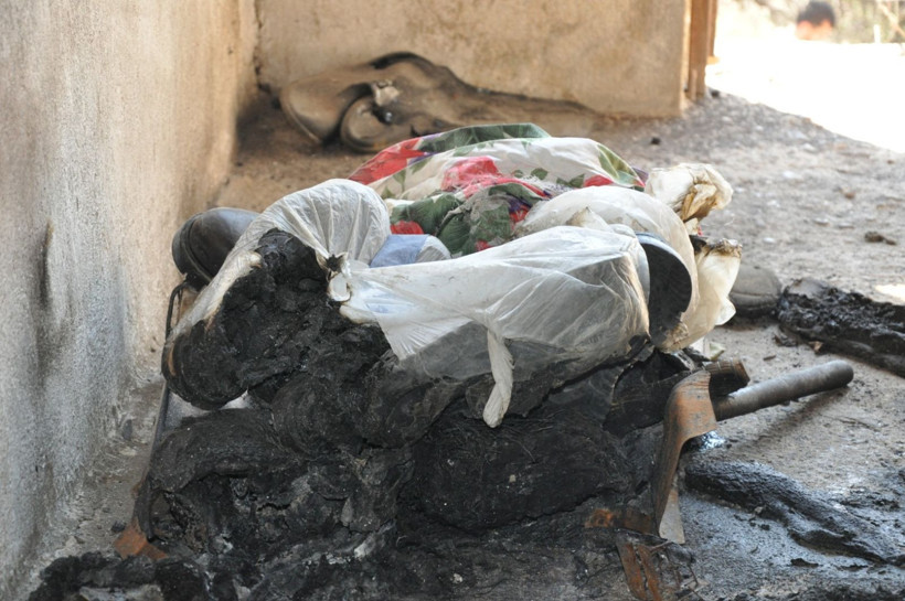 Çok acı görüntüler: Mezarlıklar da kül oldu - Resim: 8