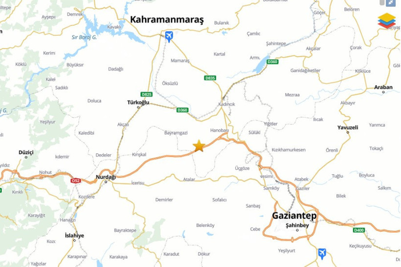 Kahramanmaraş'ta 4.2 büyüklüğünde deprem - Resim : 1