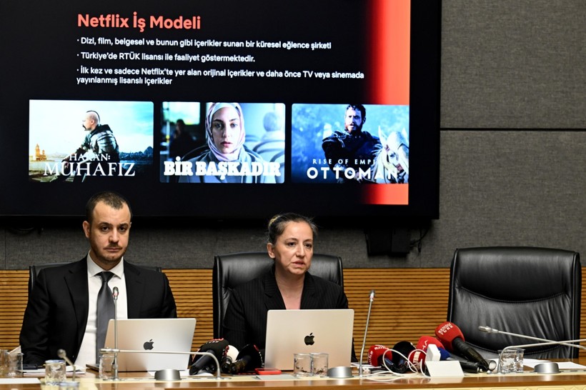 Vekiller TBMM'de Netflix temsilcilerini fırçaladı - Resim : 1