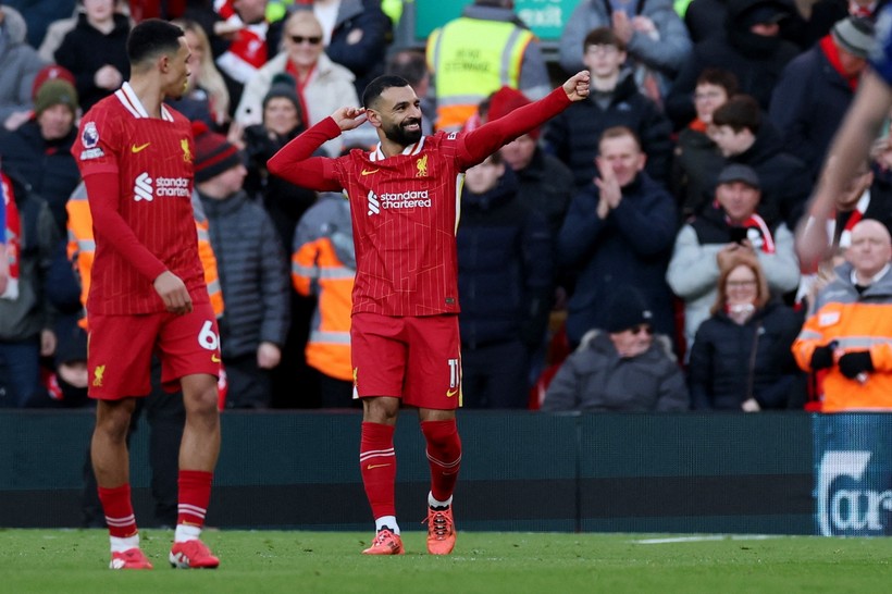 Liverpool gol yağdırdı, Salah Premier Lig tarihine geçti - Resim : 1