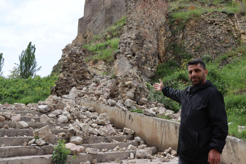 Oltu Kalesi yıkılma tehlikesiyle karşı karşıya - Resim: 4