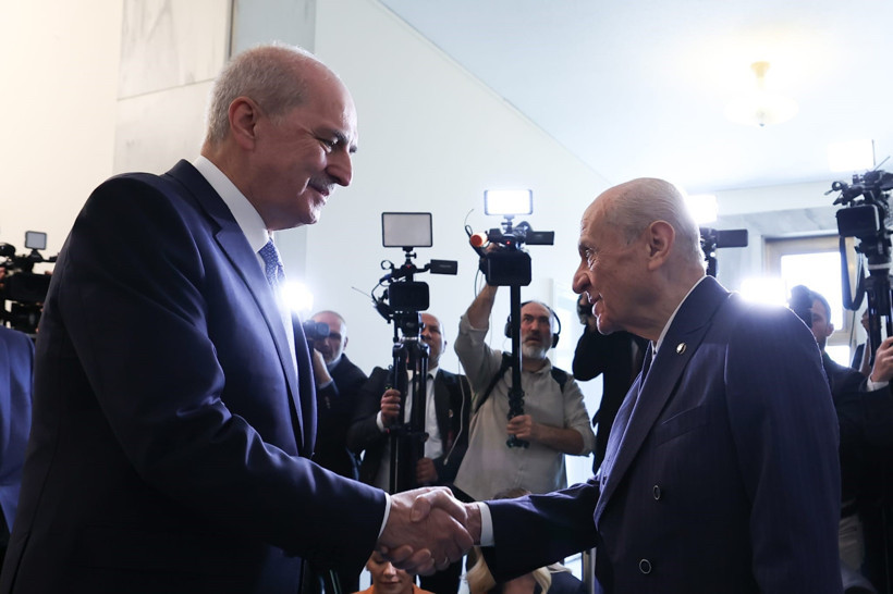 Kurtulmuş'tan Bahçeli'ye ziyaret - Resim : 1