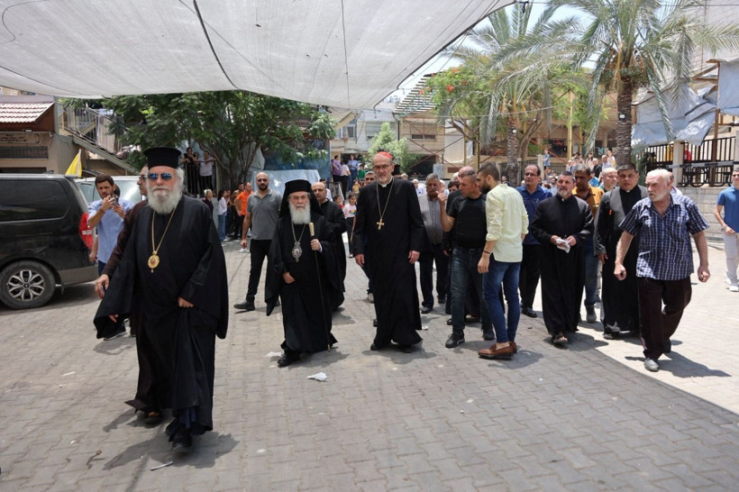 Hristiyan liderlerden Gazze'ye sıra dışı ziyaret - Resim: 3