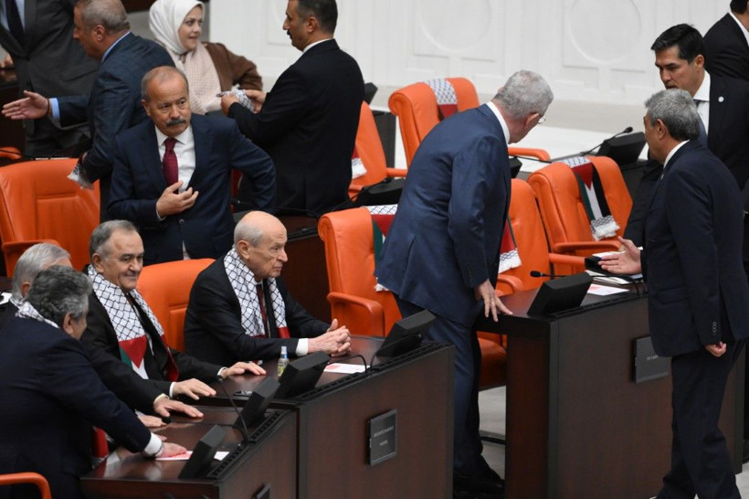 TBMM'deki Filistin özel oturumundan dikkat çeken kareler - Resim: 11
