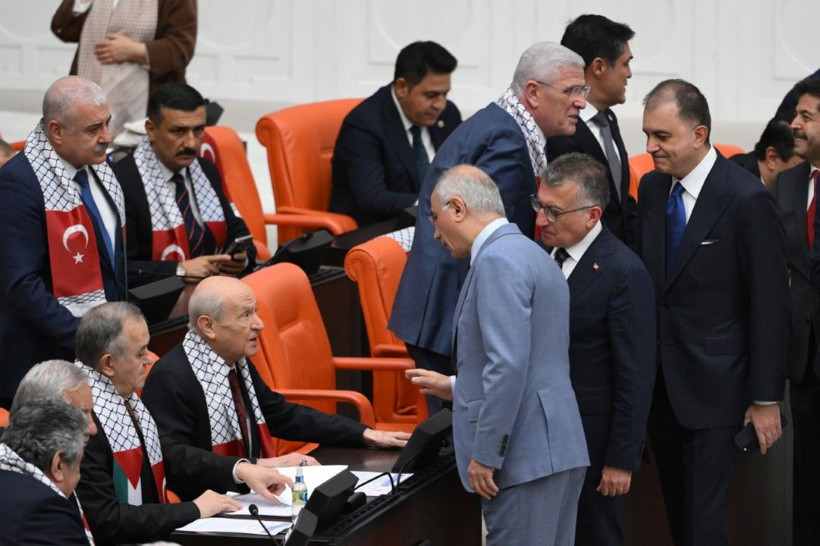 TBMM'deki Filistin özel oturumundan dikkat çeken kareler - Resim: 34