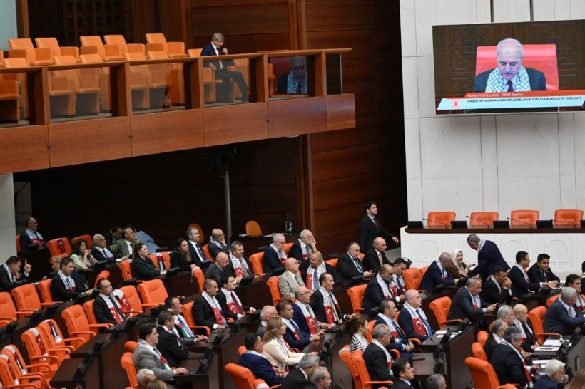 TBMM'deki Filistin özel oturumundan dikkat çeken kareler - Resim: 41