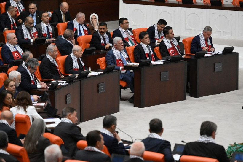TBMM'deki Filistin özel oturumundan dikkat çeken kareler - Resim: 44