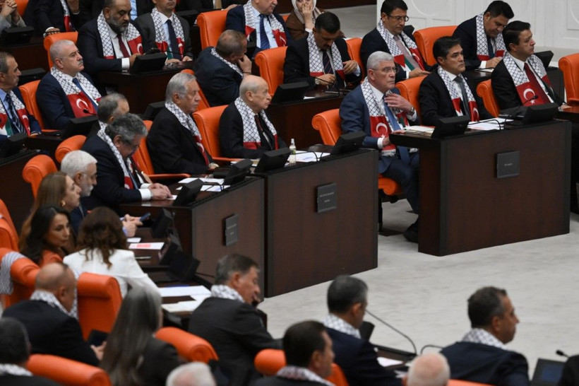 TBMM'deki Filistin özel oturumundan dikkat çeken kareler - Resim: 45