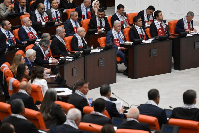 TBMM'deki Filistin özel oturumundan dikkat çeken kareler - Resim: 46