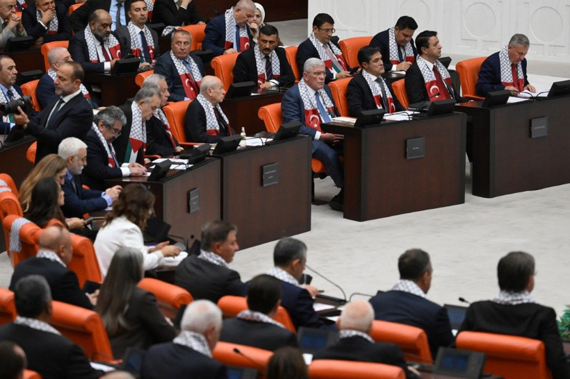 TBMM'deki Filistin özel oturumundan dikkat çeken kareler - Resim: 48