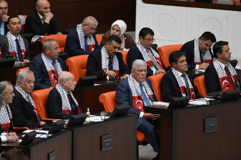TBMM'deki Filistin özel oturumundan dikkat çeken kareler - Resim: 49