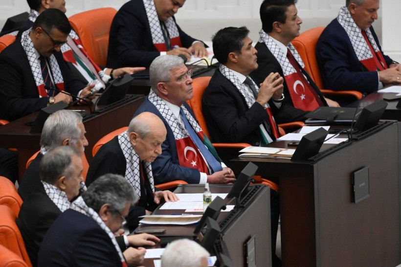 TBMM'deki Filistin özel oturumundan dikkat çeken kareler - Resim: 50