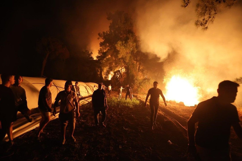 Antalya'da büyük orman yangını - Resim: 6