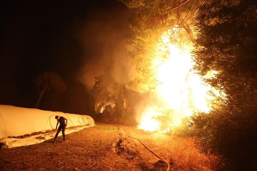 Antalya'da büyük orman yangını - Resim: 7