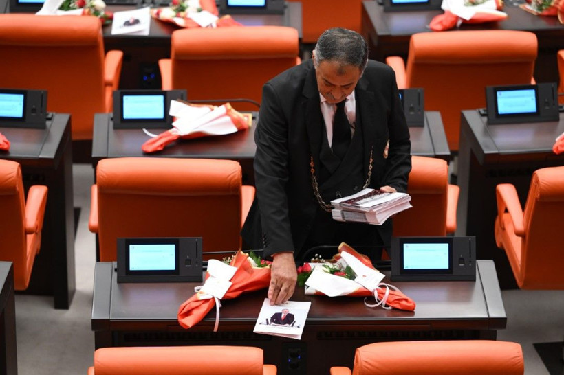 Meclis'teki resepsiyondan çarpıcı kareler - Resim: 38