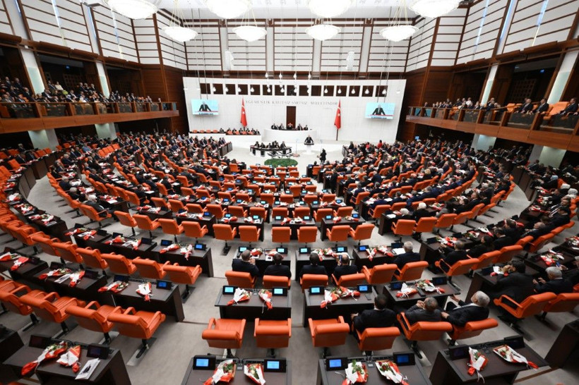 Meclis'teki resepsiyondan çarpıcı kareler - Resim: 58