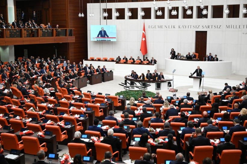 Meclis'teki resepsiyondan çarpıcı kareler - Resim: 59