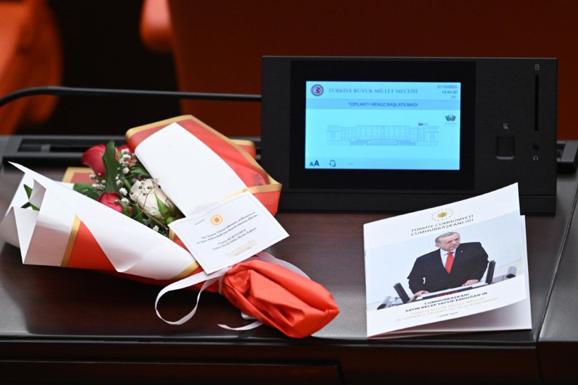 Meclis'teki resepsiyondan çarpıcı kareler - Resim: 60