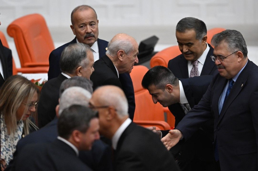 Meclis'teki resepsiyondan çarpıcı kareler - Resim: 64