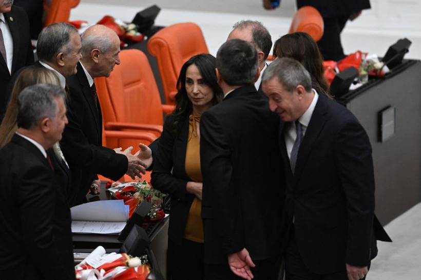 Meclis'teki resepsiyondan çarpıcı kareler - Resim: 71